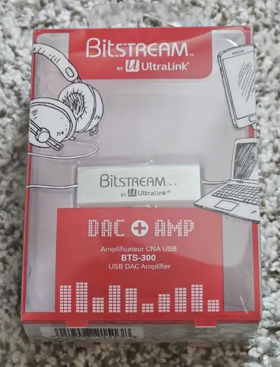 Bitstream BTS-300 USB DAC + AMP, View more