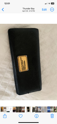Marc jacobs leather wallet
