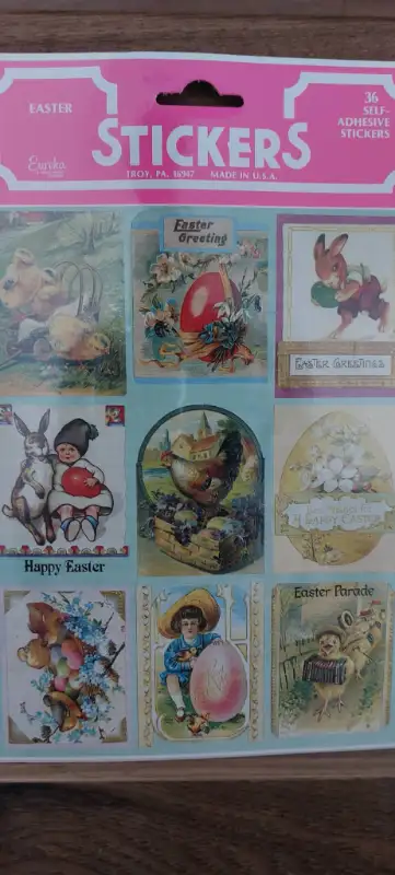 easter stickers, View more