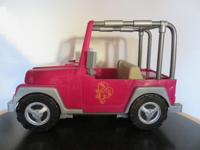 18” Doll - Journey Girl Jeep for 18 inch Doll in Toys & Games in Edmonton - Image 4