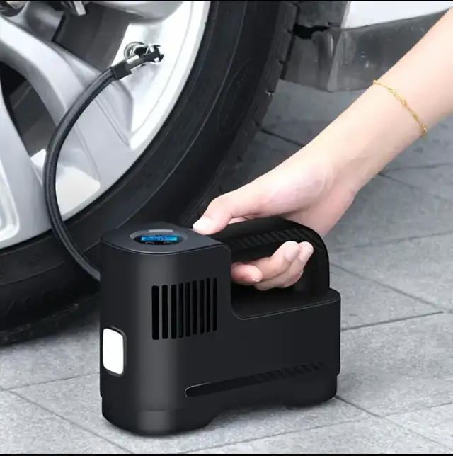 Ultra-Fast Portable Air Compressor Pump with Digital Gauge - NEW62863734185474129