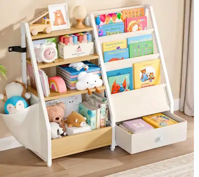 kids book shelf and organiser , View more