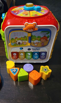Vtech smart and discover actvity cube 
