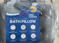*NEW SEALED* Everlasting Comfort Bath Pillow Cushion & Loofah