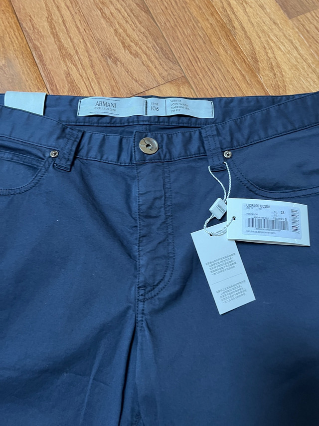 Armani men's slim fit  pants/jeans J06 size US W38 in Men's in Markham / York Region - Image 2