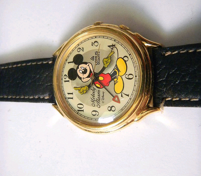 RARE Melody Mickey Mouse Seiko Lorus Alarm Watch RWB002 Disney | Jewellery  & Watches | Gatineau | Kijiji
