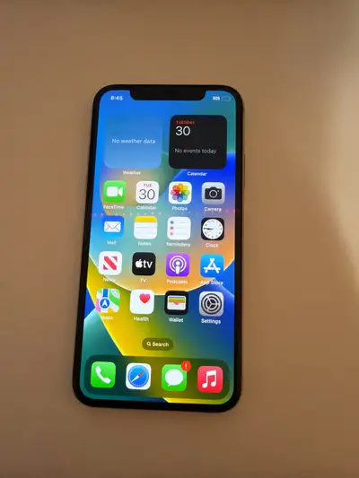 iPhone X 64 gb unlocked , View more