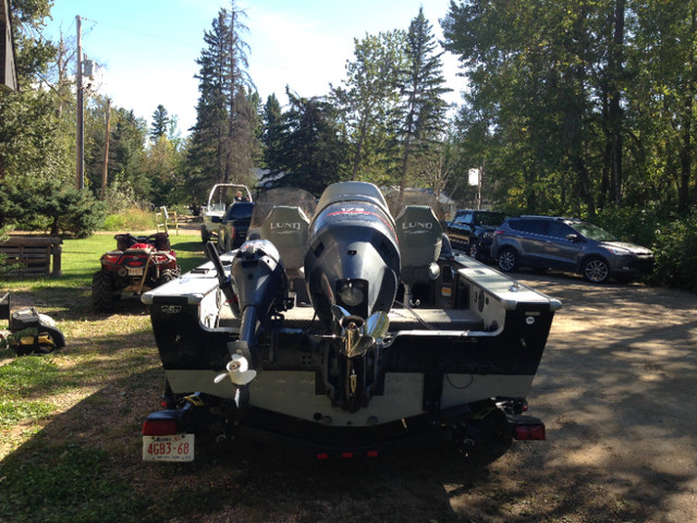 2003 Lund Pro-V 1800 SE Low Hours Yamaha 175hp in Powerboats & Motorboats in Edmonton - Image 4