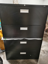 36 " blk filing cabinet 