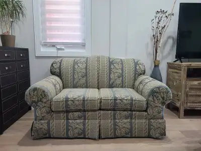 MOVING SALE CLEAN Rare Used Beautiful Loveseat  $180, View more
