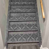 Carpet for stairs and open area