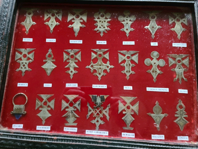 I have for sale an old African jewellery salesman sample. It was purchased from a collectors estate...