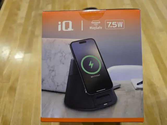 IQ Wave Speaker with Wireless Charger in Cell Phone Accessories in Gatineau - Image 4