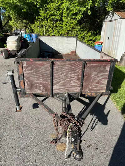 Trailer is approx 53”x 10’… very sturdy. $650obo. Message if interested. Located in Baltimore Ontari...