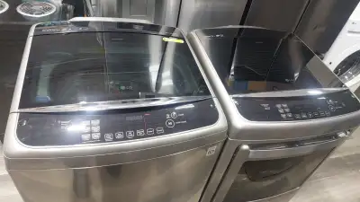 Washer Dryer Set -  27 LG - Top Load - Used ( SALE OFFER )., View more