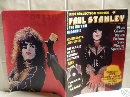 KISS COLLECTION SERIES MAGAZINE Paul Stanley  1979 Vintage RARE in Arts & Collectibles in City of Halifax