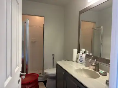 300sqf furnished master bedroom