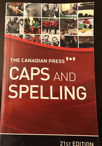 Textbook Caps and Spelling 21 Edition