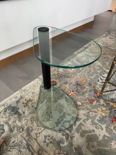side table glass moveable, View more