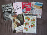 Vintage Cook Book and Canada Decal