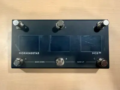 ** SOLD ** Morningstar MC6 Pro Midi Pedal / Controller, View more