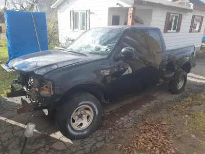 Anyone looking for a F150 4X4 project truck? SuperCab 3 Door, Cab is in really nice shape, FlareSide...