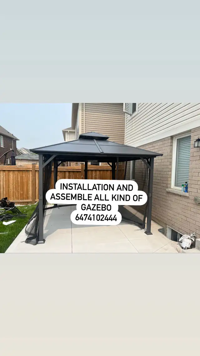 Installation all kind of gazebo 62863735915649124
