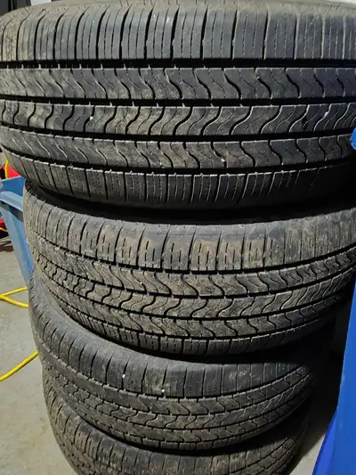 Firestone All Season Tires 245/55R19 Used one year (not winter) 3223 manufacturing date Plenty of tr...