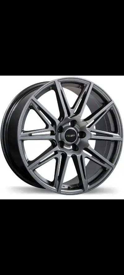 Fast Wheels Switch Titanium size-19x8 boltpattern-5x120mm offset-+35hubbore-67.1loadrating-1797 BRID...