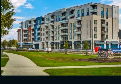 Brand new 2bed/2bath condo rental w/terrace near NRC/CSEC/CITE