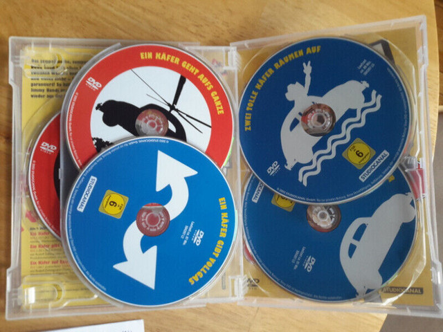 VW Dudu Beetle 5 DVD edition Zone 2 comme neuf en Allemand dans CD, DVD et Blu-ray  à Ville de Montréal - Image 4