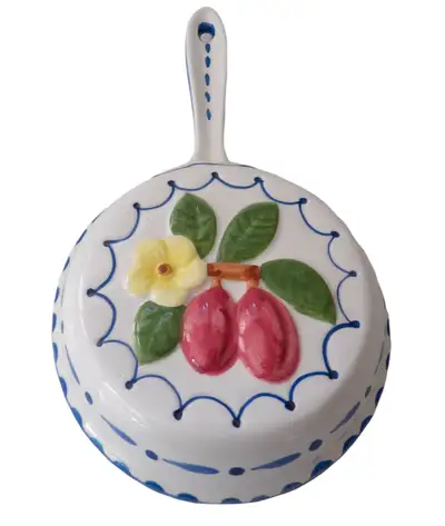 Vintage Decorative Ceramic Kitchen Frying Pan Wall Hanging, View more