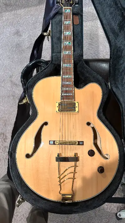 This beautiful and fine sounding jazz guitar would be great addition to any guitarist's collection!...
