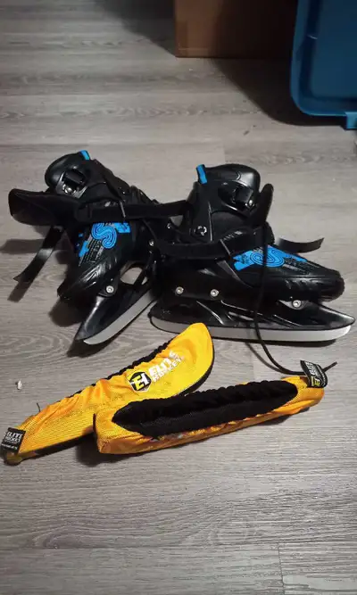 Kids Elite Hockey Skates with guards, View more