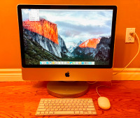 Apple iMac "Core 2 Duo" 2.8 24" (2008), OS X EI Capitan