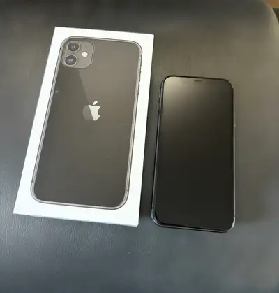 Selling an iPhone 11 (64 GB) in excellent condition with zero scratches. The device comes with the o...