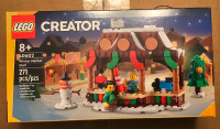 40602 Lego Set Winter Market Stall
