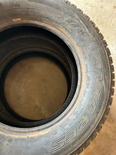 4 snow tires barely used with 2024 dot, $320 for all 4. Text me at 416-771-5400