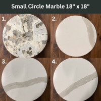 Assorted Marble/Granite Tops - Side Tables, End Tables