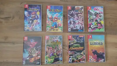 Chaque jeu 40$ Nintendo Switch, View more