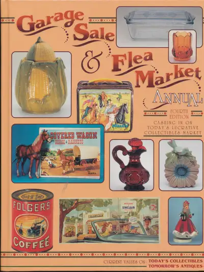 Garage Sale & Flea Market Annual ~ Fourth Edition. Book size: 8.75" x 11.25". Hardcover ~ 512 pages....