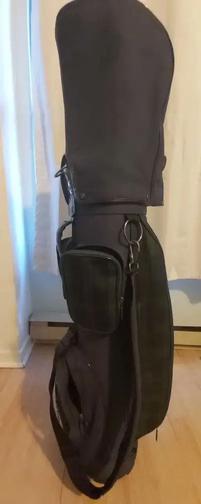 For sale is a used Champion golf bag, perfect for carrying your clubs in style on the golf course. T...