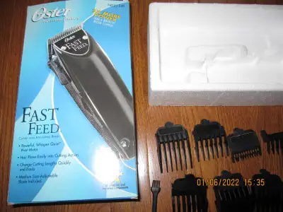 Oster Professional hair clipper about 20 years old but very lightly used and in very good condition....