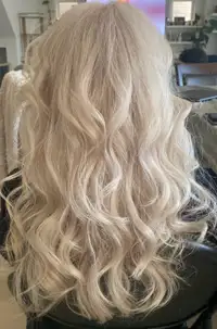 Hair extensions and colour $300