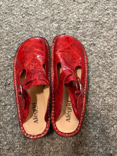 Alegria Leather Clogs, View more