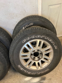 18” tires and wheels off an F150 excellent condition condition $