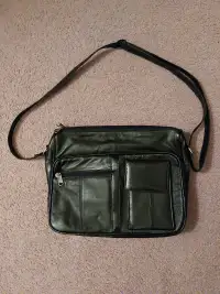 Black Leather Purse 