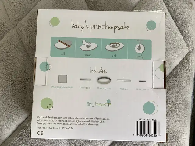 Baby’s print keepsake - New in Toys in Ottawa - Image 3