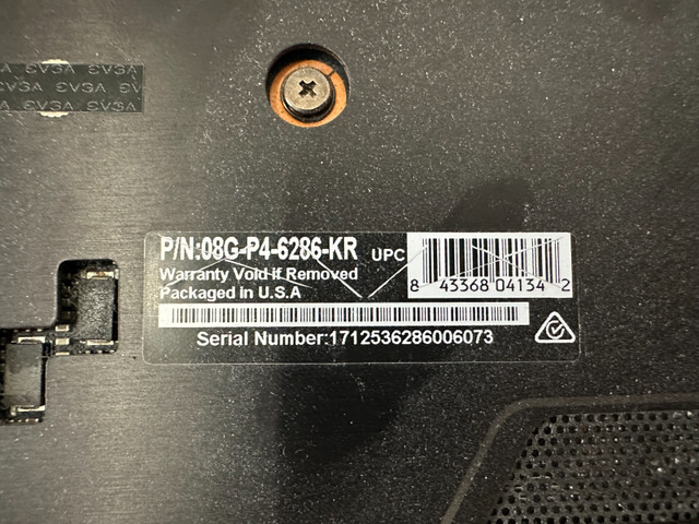 NVIDIA EVGA GeForce GTX 1080 FTW 8GB GPU in System Components in Ottawa - Image 3