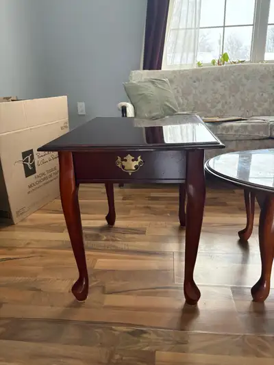 coffee table, end table and console matching set, View more